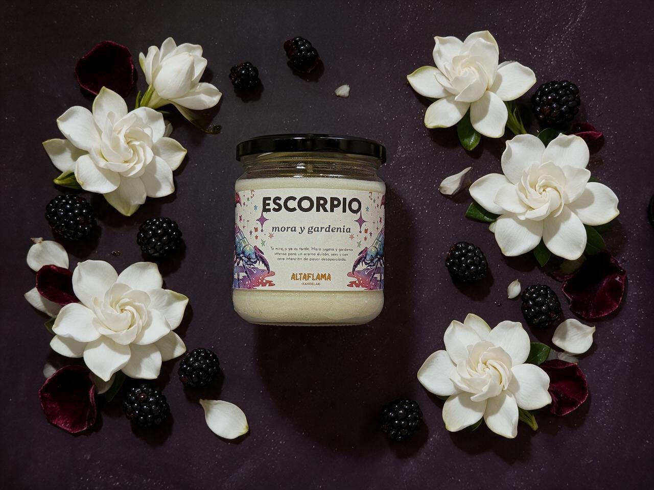 Escorpio - Mora y Gardenia (260gr)