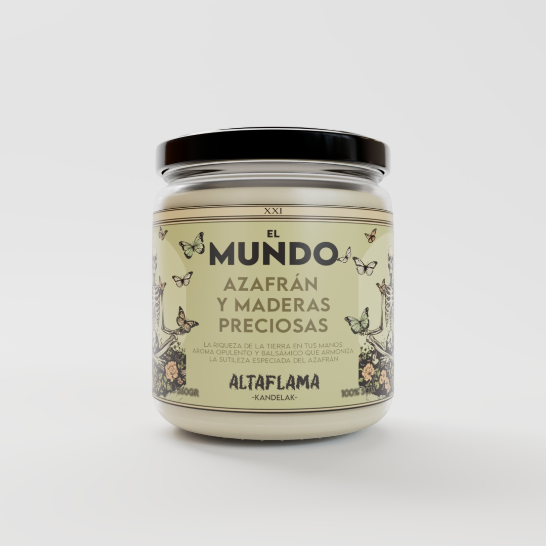El Mundo - Azafrán y Maderas preciosas (260gr)