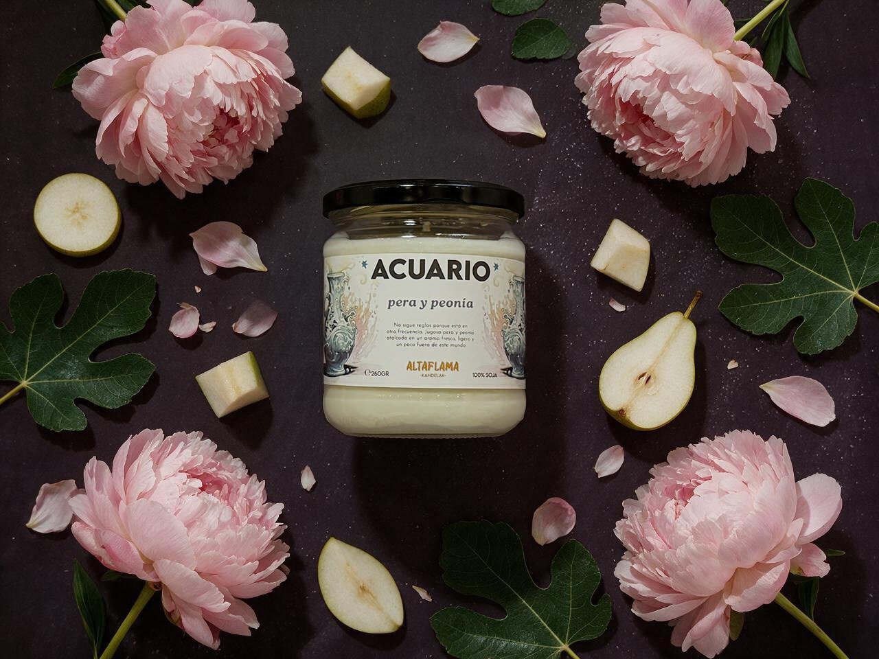 Acuario - Pera y Peonía (260gr)