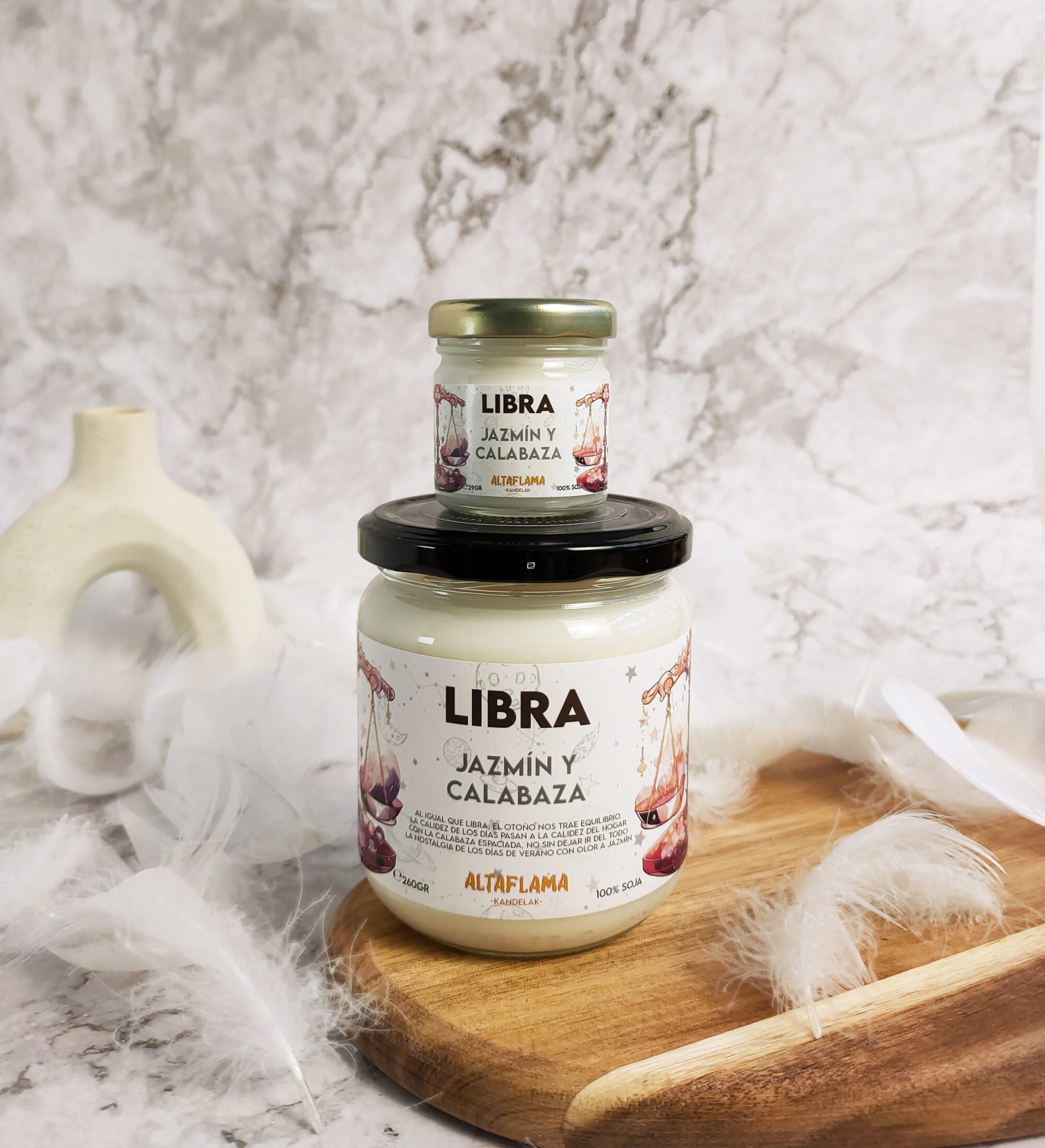 libra Libra - Jazmín y Calabaza (260gr)