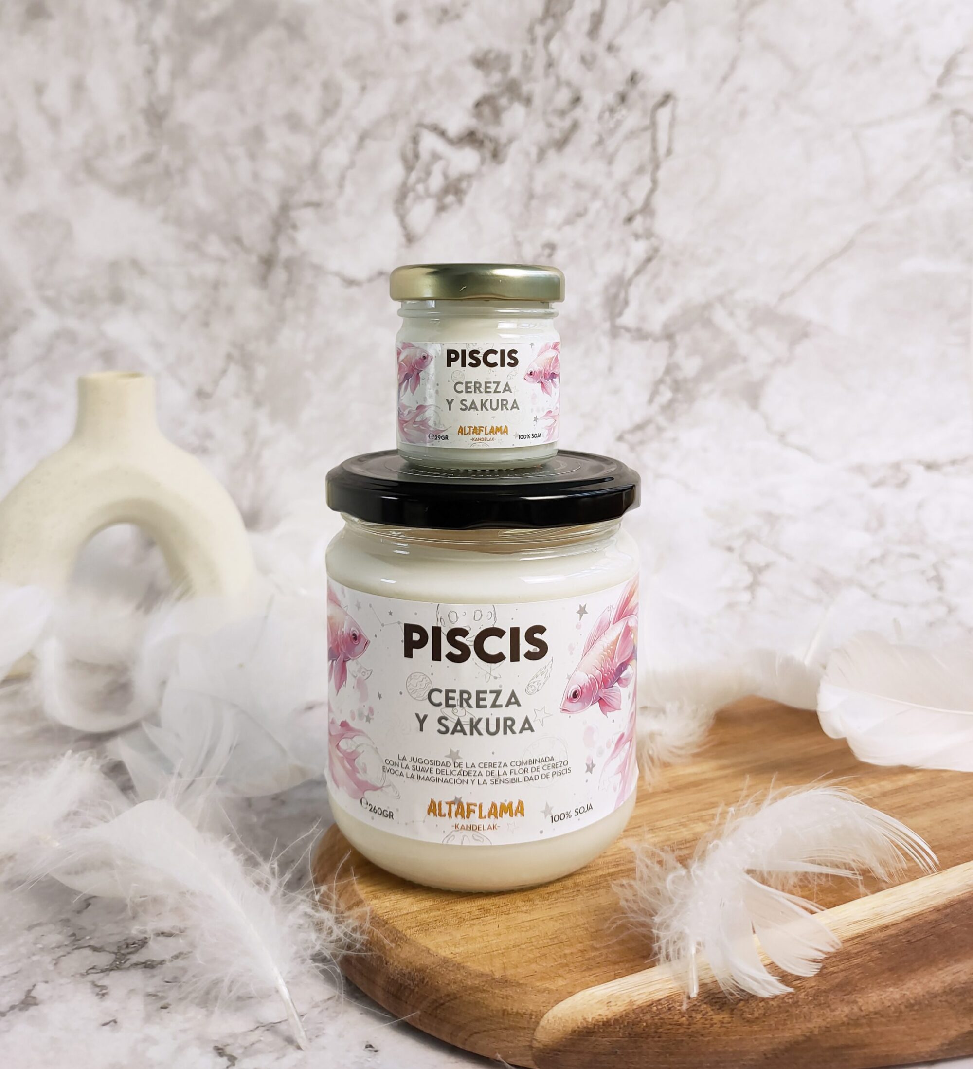 piscis Piscis - Cereza y Sakura (260gr)