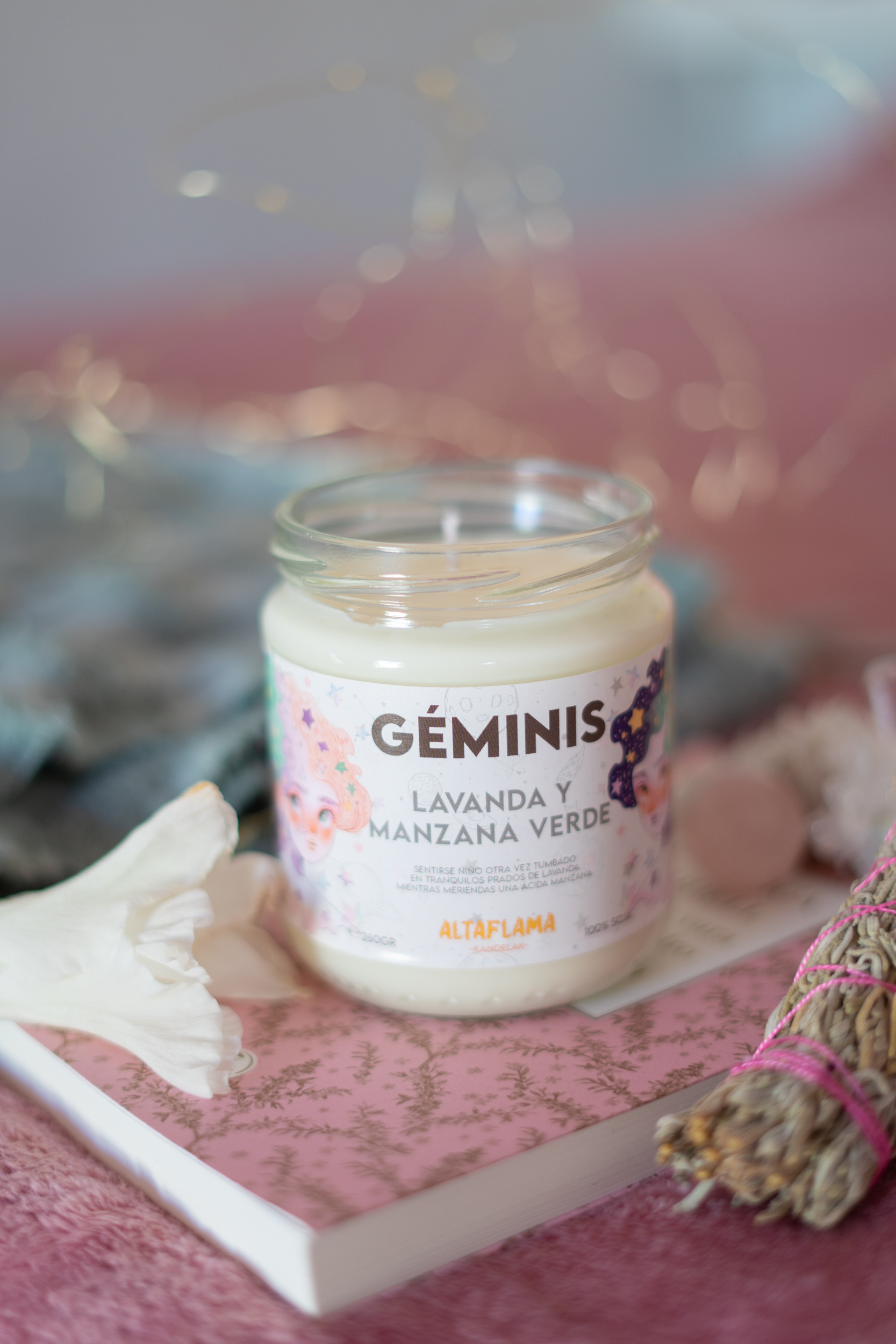 Géminis - Lavanda y Manzana verde (260gr)