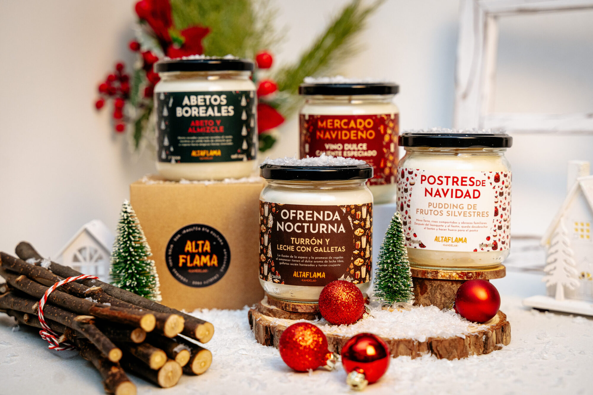 Postres de Navidad - Pudding de frutos silvestres (260gr)