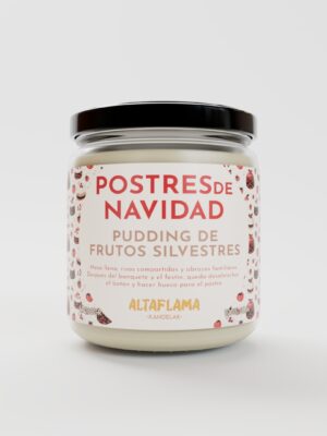 Postres de Navidad - Pudding de frutos silvestres (260gr)