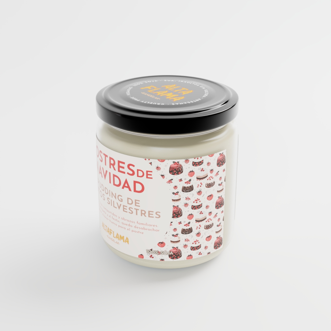 Postres de Navidad - Pudding de frutos silvestres (260gr)