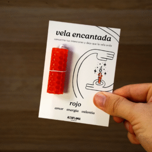 04. vela encantada roja amor energia valentia Vela encantada: Rojo (amor · energía · valentía)