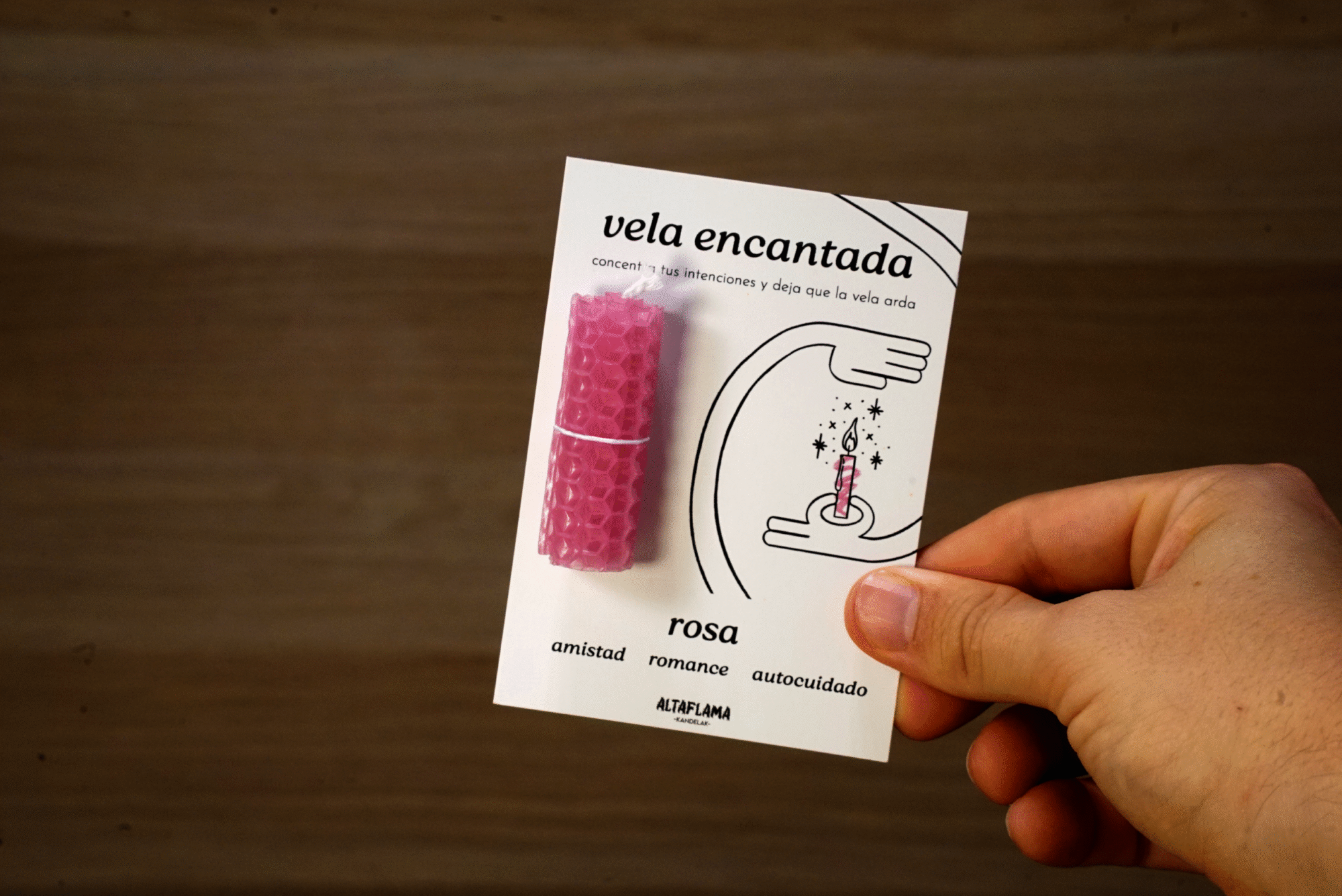 07. vela encantada rosa amistad romance autocuidado Vela encantada: Rosa (amistad · romance · autocuidado)