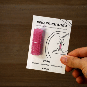07. vela encantada rosa amistad romance autocuidado Vela encantada: Rosa (amistad · romance · autocuidado)