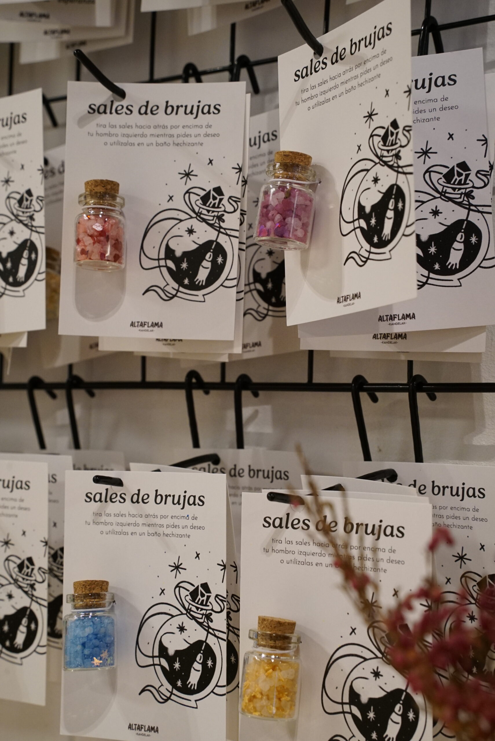 Sales de Bruja - Elige tu color y pide un deseo