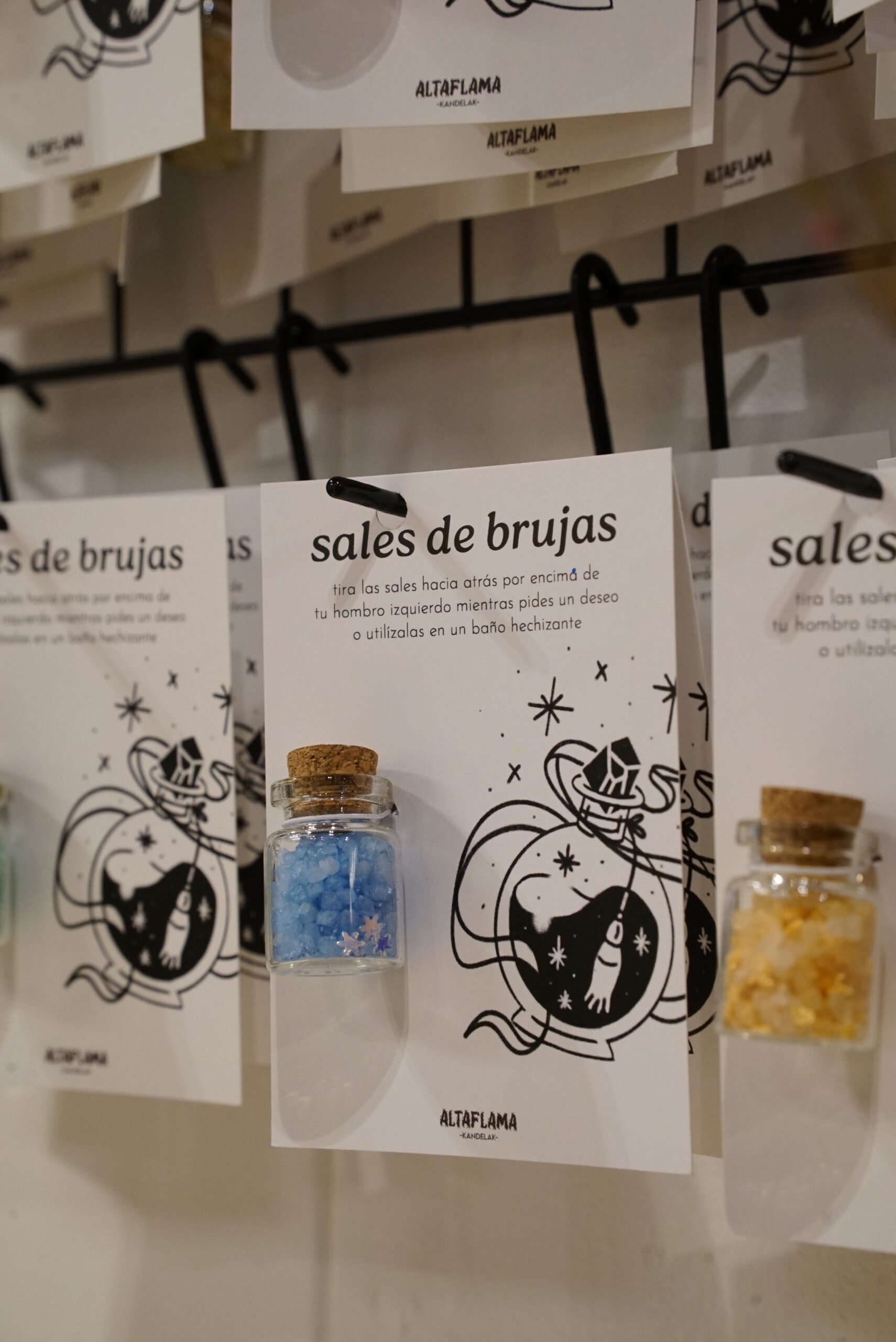 Sales de Bruja - Elige tu color y pide un deseo