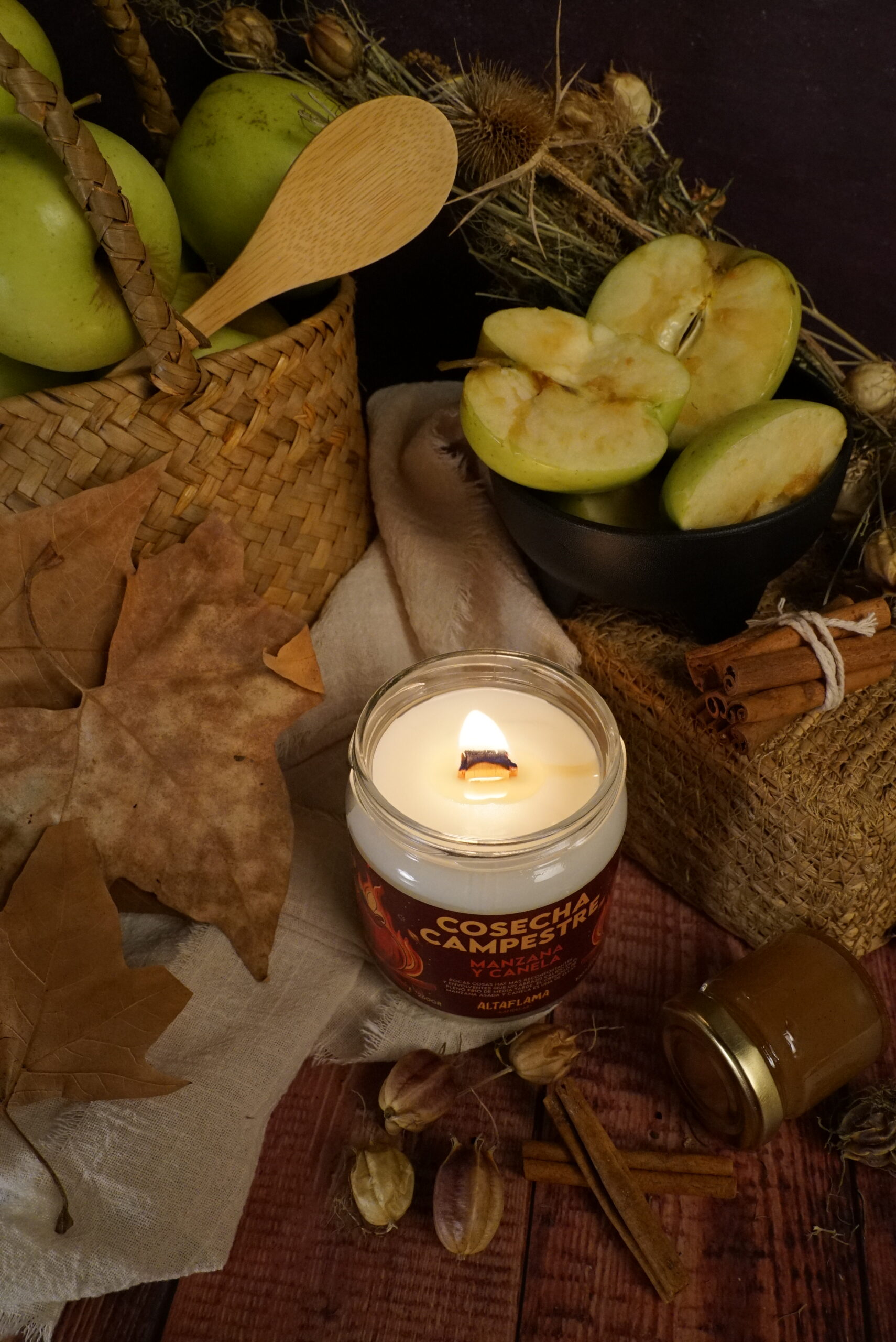 Cosecha Campestre - Manzana y Canela (260gr)