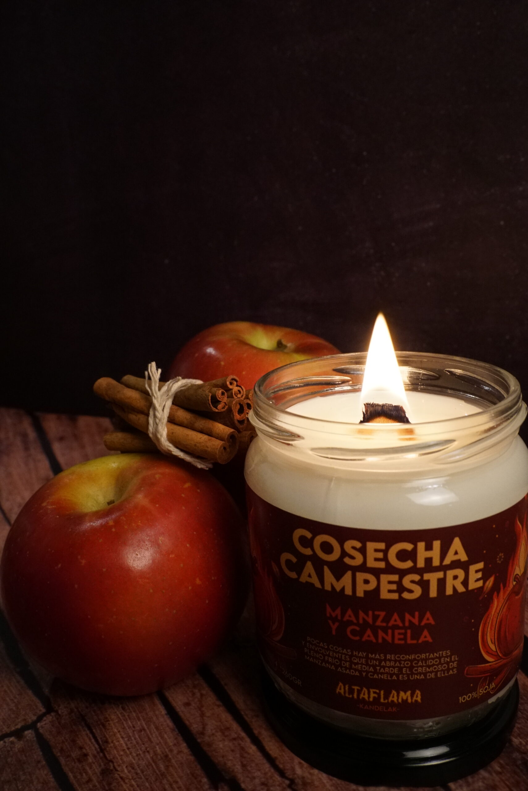 Cosecha Campestre - Manzana y Canela (260gr)