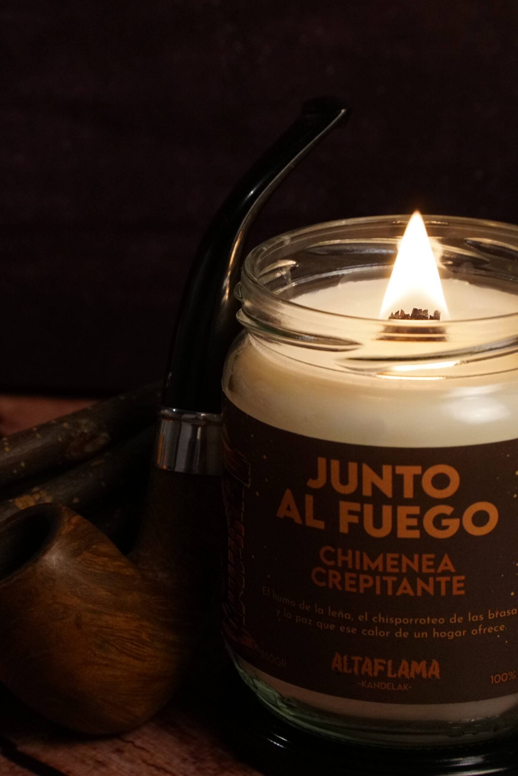 DSC09235 Junto Al Fuego - Chimenea Crepitante (260gr)