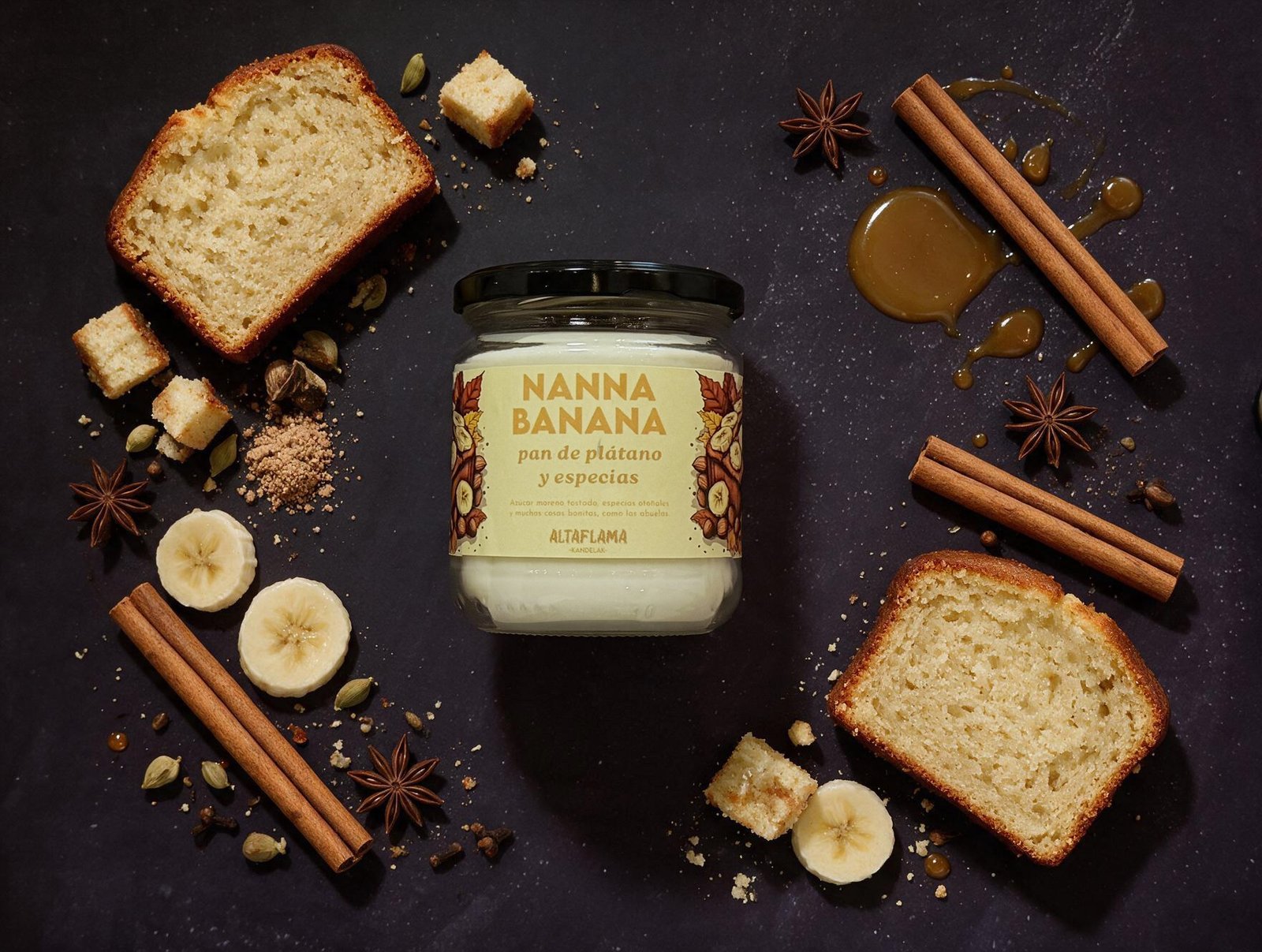 Nanna Banana - Pan de Plátano y Especias (260gr)