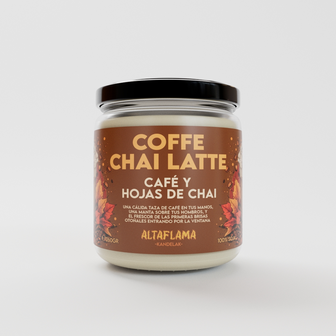 VELA_Barista_Chai.0001 Coffee Chai Latte - Café con hojas de chai (260gr)