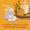 Waxmelts - Carrot Spice Latte - café con tarta de zanahoria