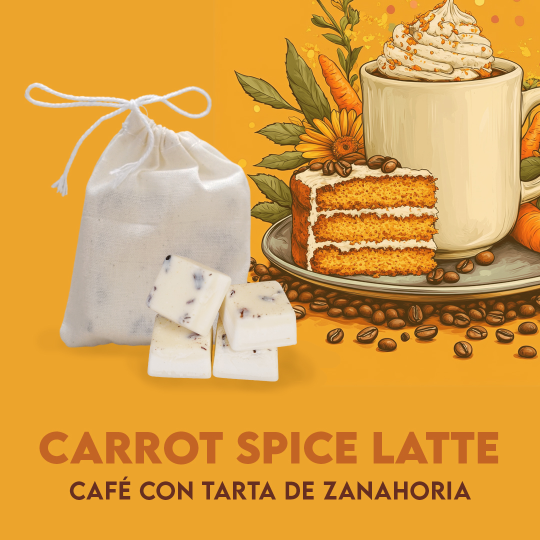 Waxmelts - Carrot Spice Latte - café con tarta de zanahoria