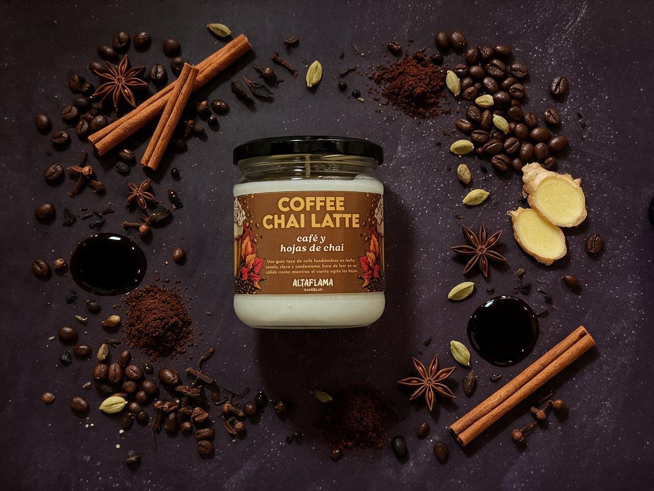 Coffee Chai Latte - Café con hojas de chai (260gr)