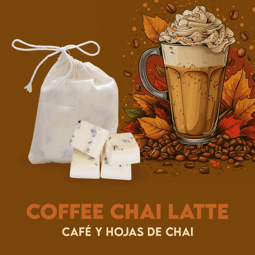 Waxmelts - Coffee Chai Latte - café y hojas de chai
