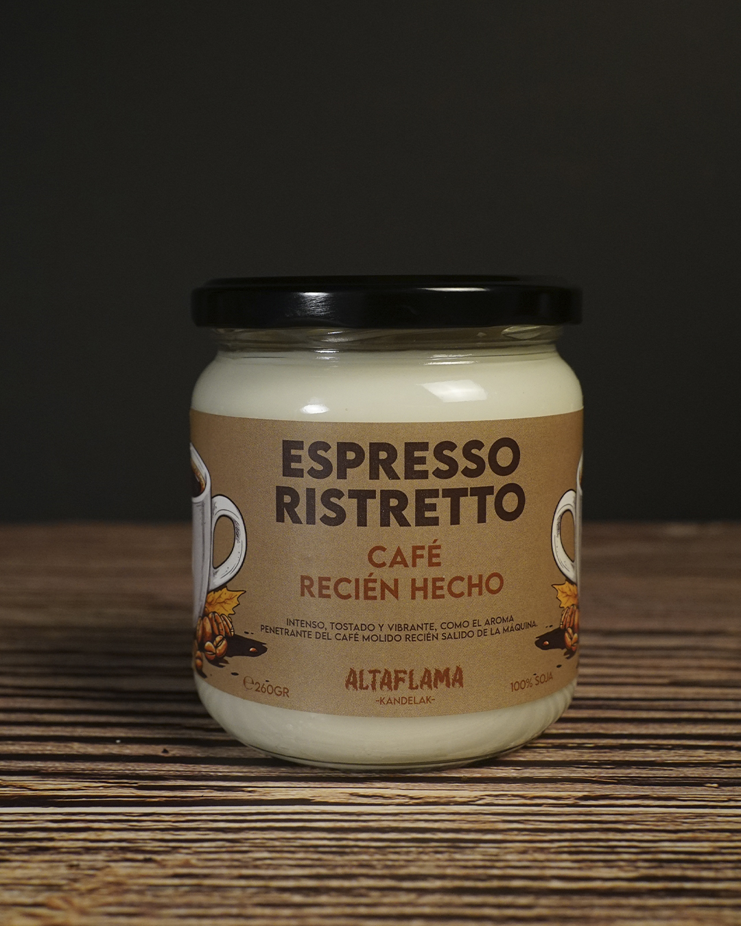 espresso ristretto portada Espresso Ristretto - Café recién hecho (260gr)