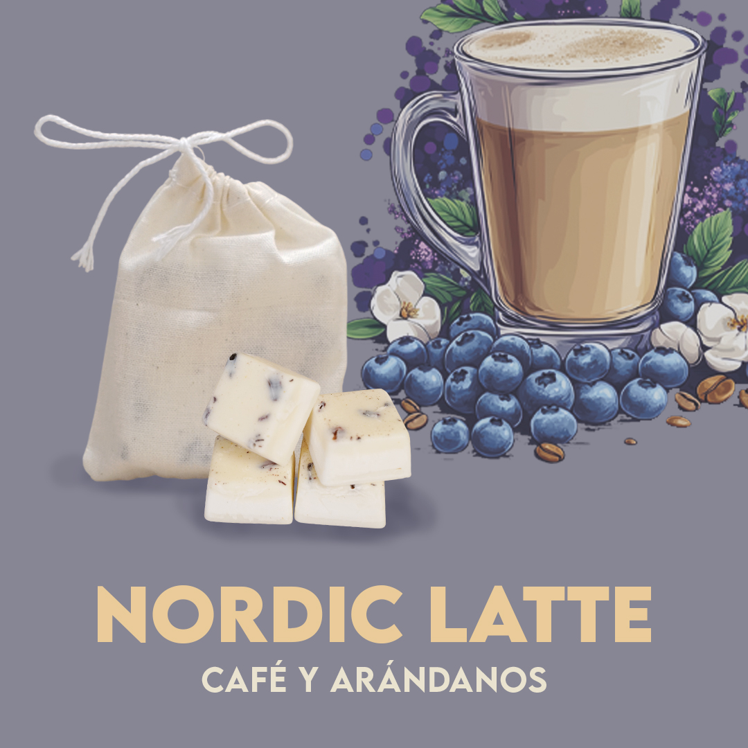 Waxmelts - Nordic Latte - café y arándanos