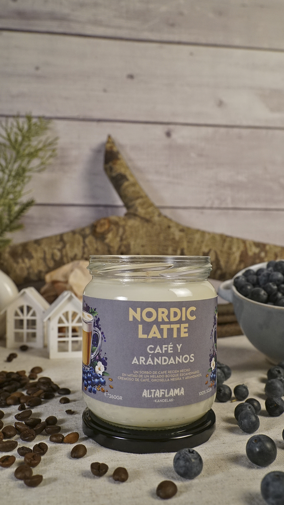 Nordic Latte - Café y arándanos (260gr)