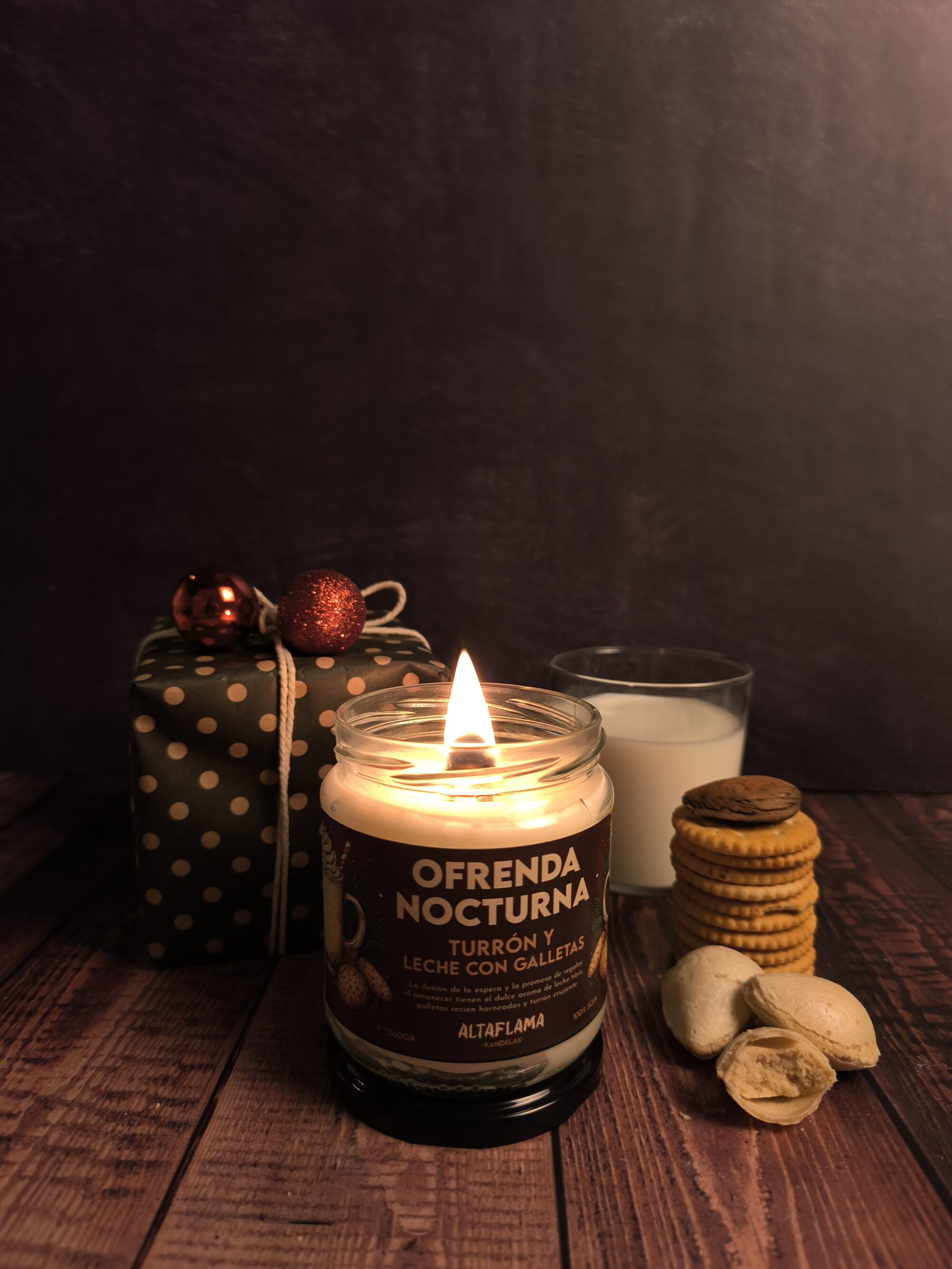 IMG_20251028_133230 Ofrenda Nocturna - Turrón y Leche con Galletas (260gr)