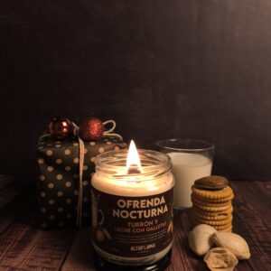 Ofrenda Nocturna - Turrón y Leche con Galletas (260gr)