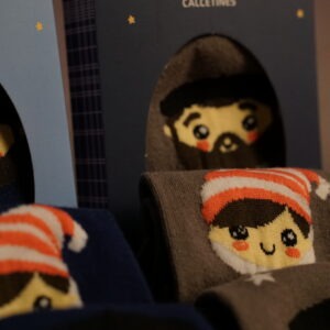 Calcetines Olentzero & Mari Domingiren galtzerdiak