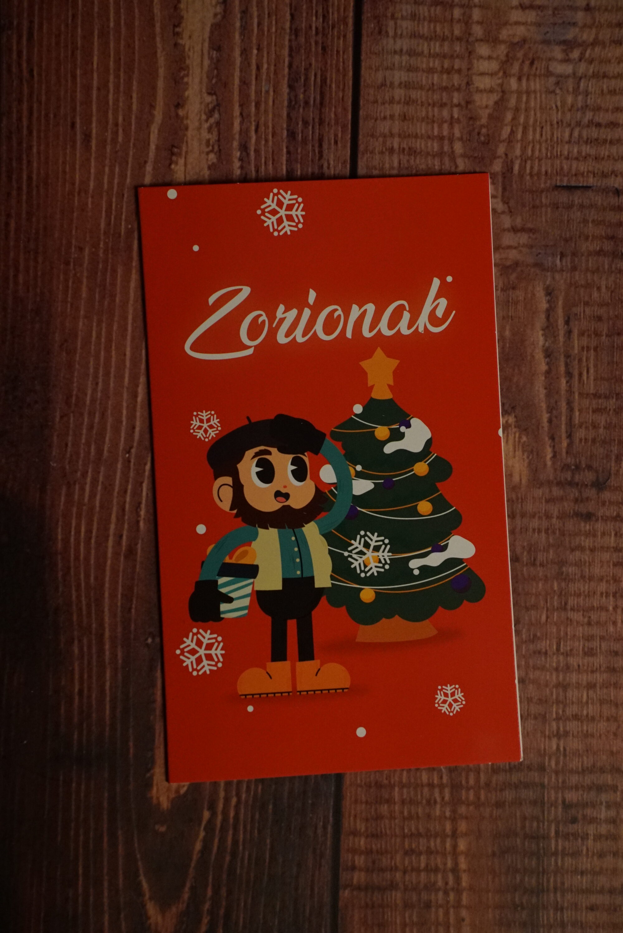 Gabonetako postalak euskaraz