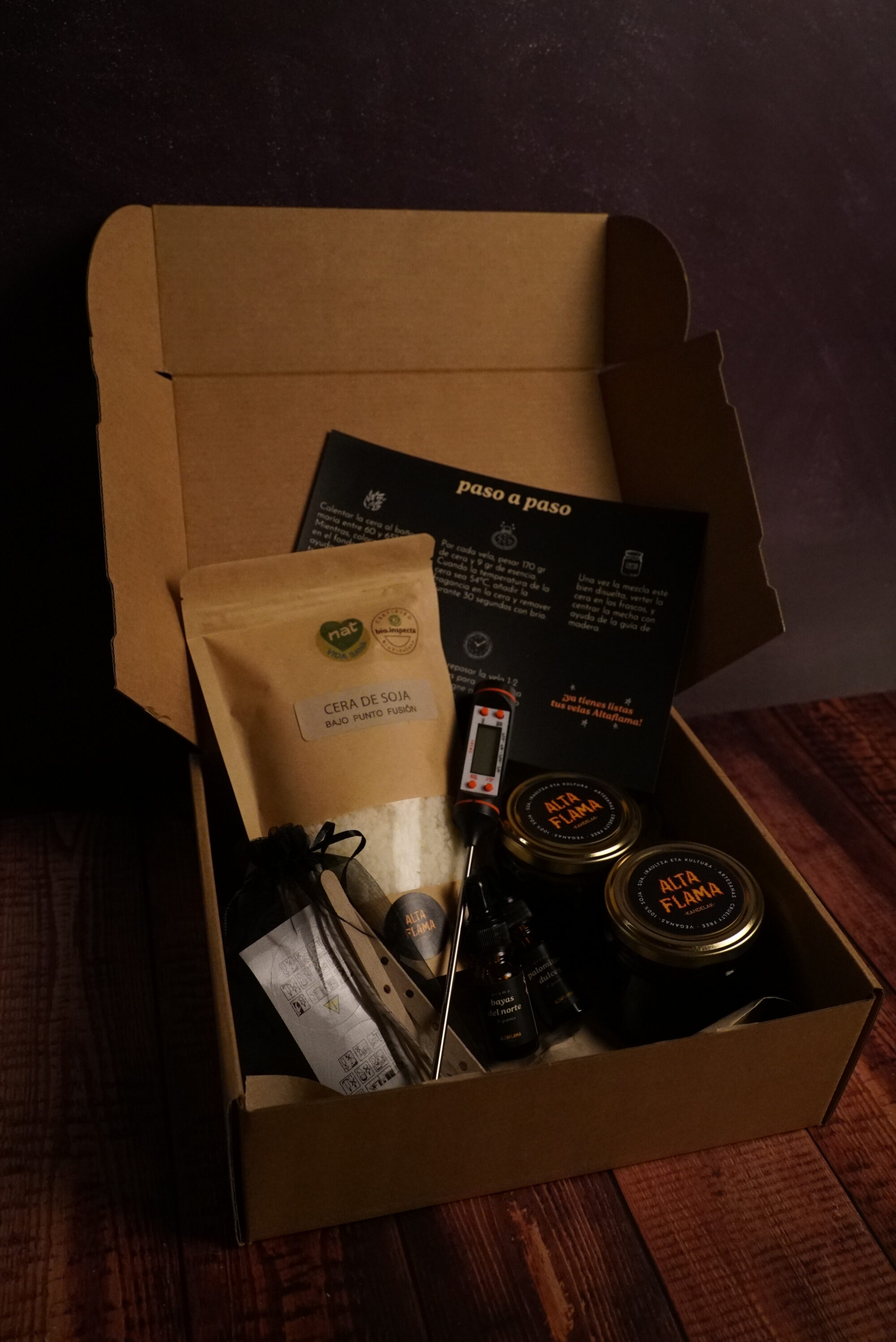 aPrende la llama - Haz tus propias velas