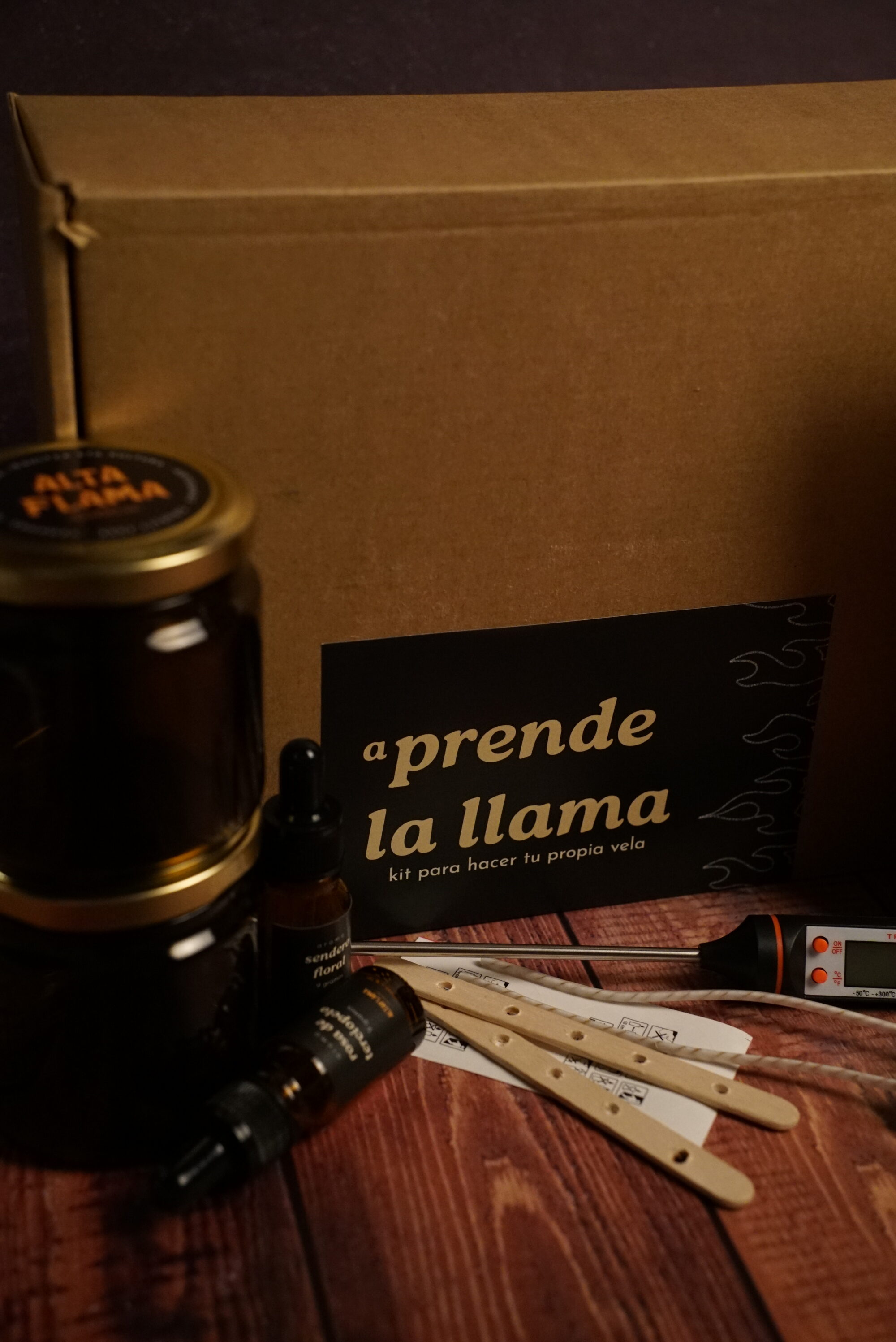 aPrende la llama - Haz tus propias velas