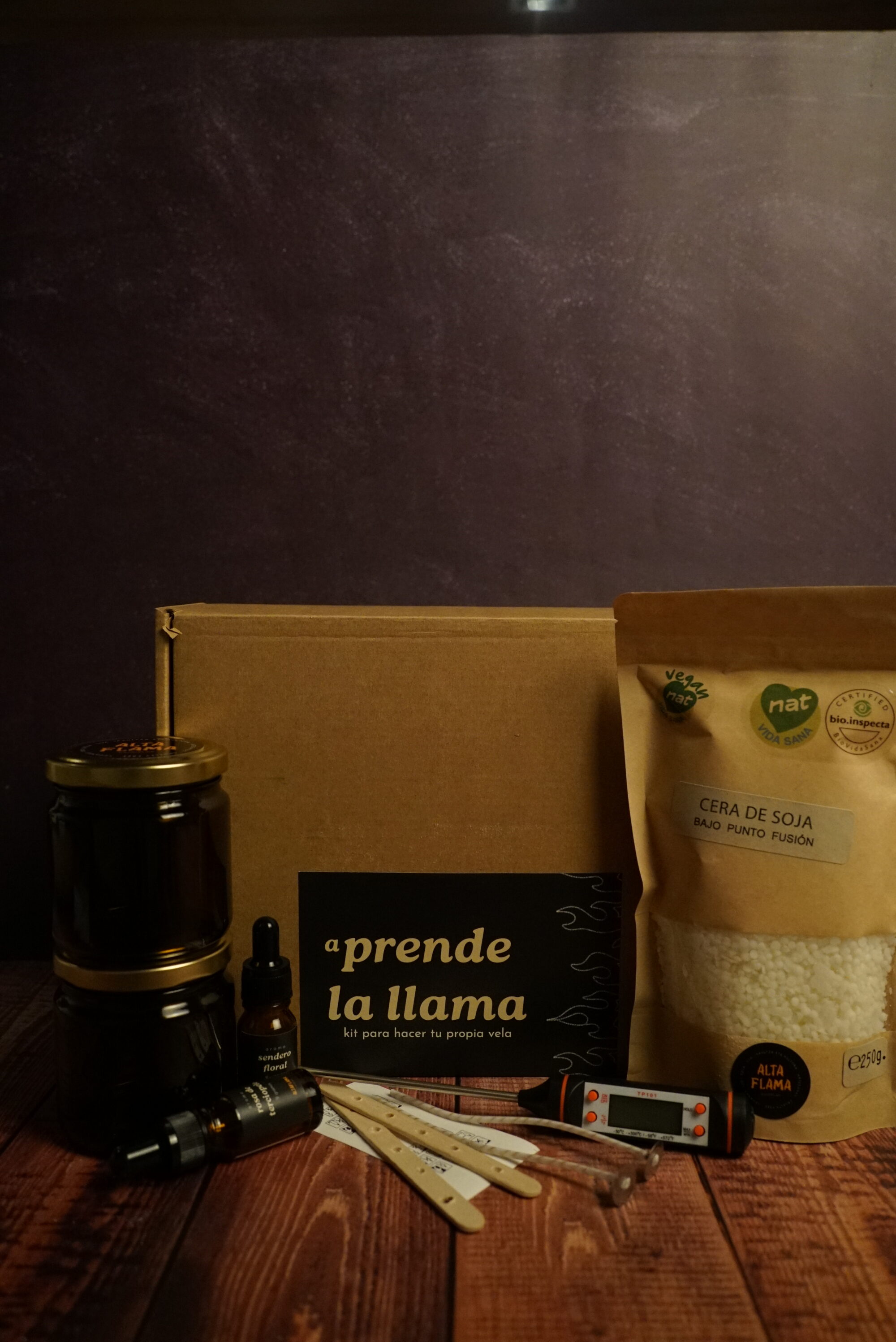 aPrende la llama - Haz tus propias velas