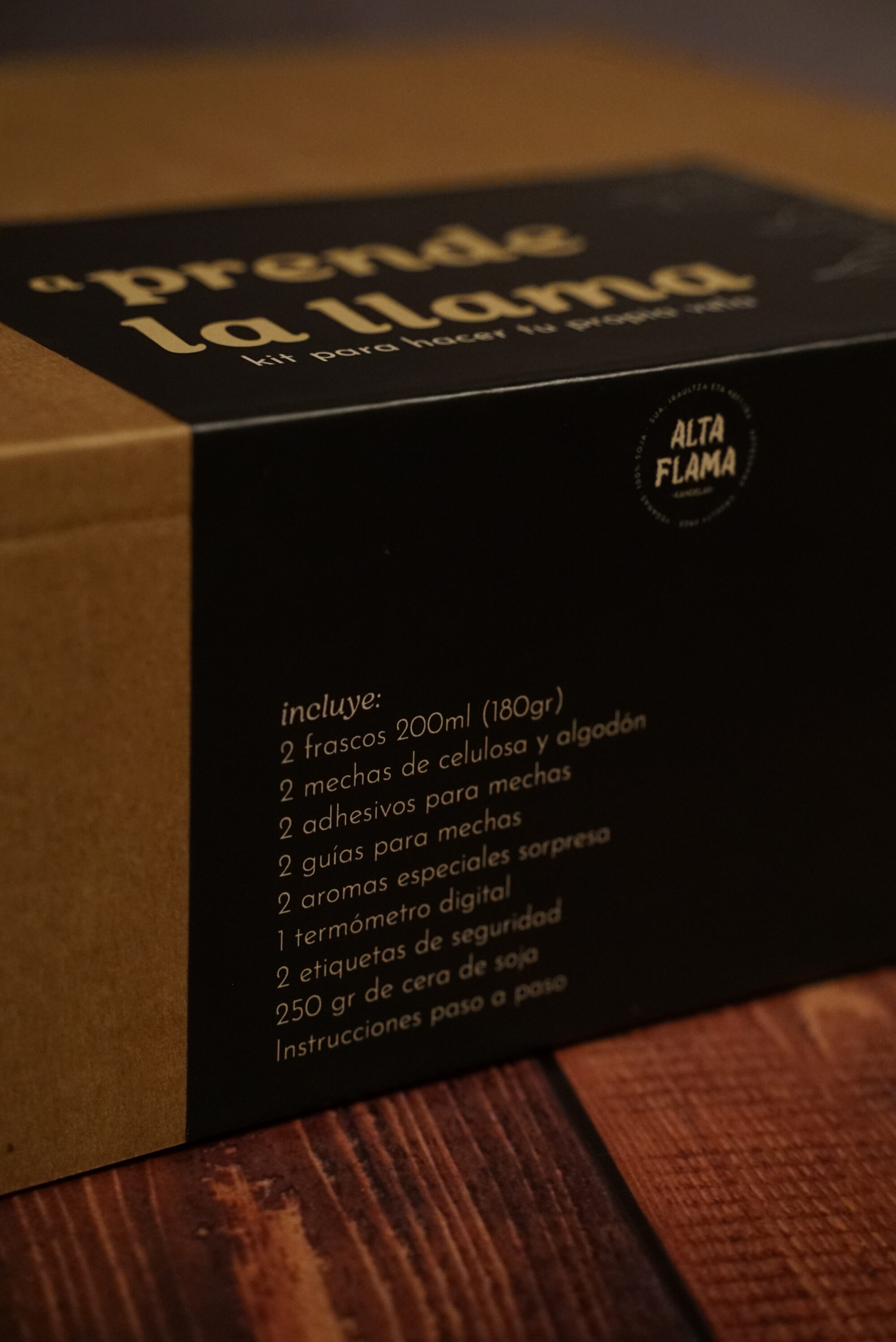 aPrende la llama - Haz tus propias velas