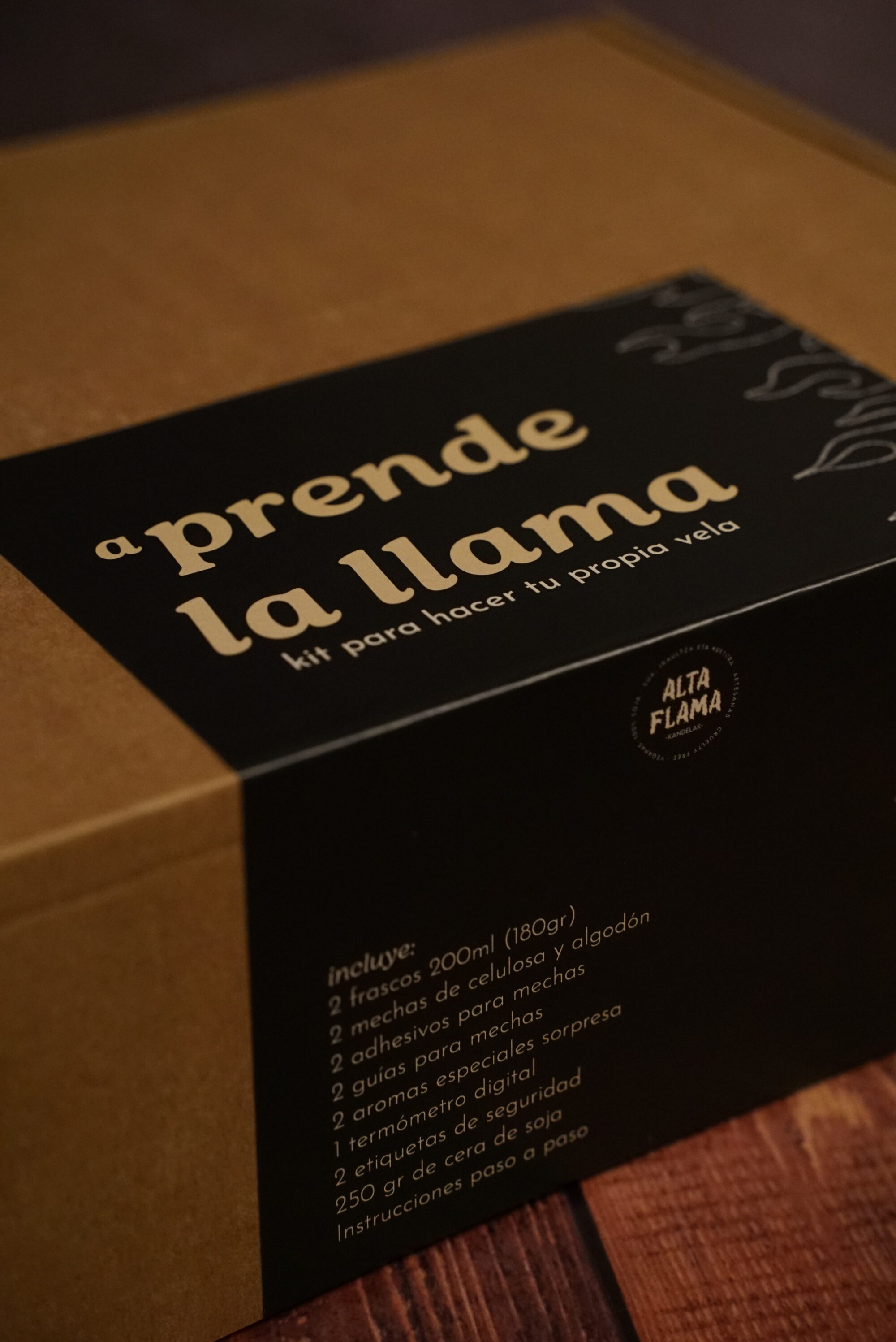 aPrende la llama - Haz tus propias velas