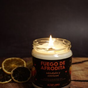 Fuego de Afrodita - Sándalo y cítricos (260gr)