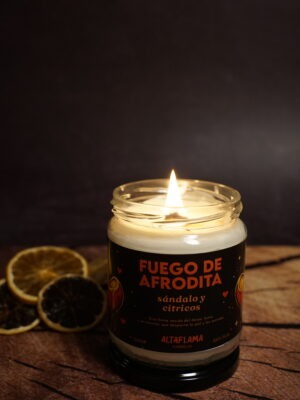Fuego de Afrodita - Sándalo y cítricos (260gr)