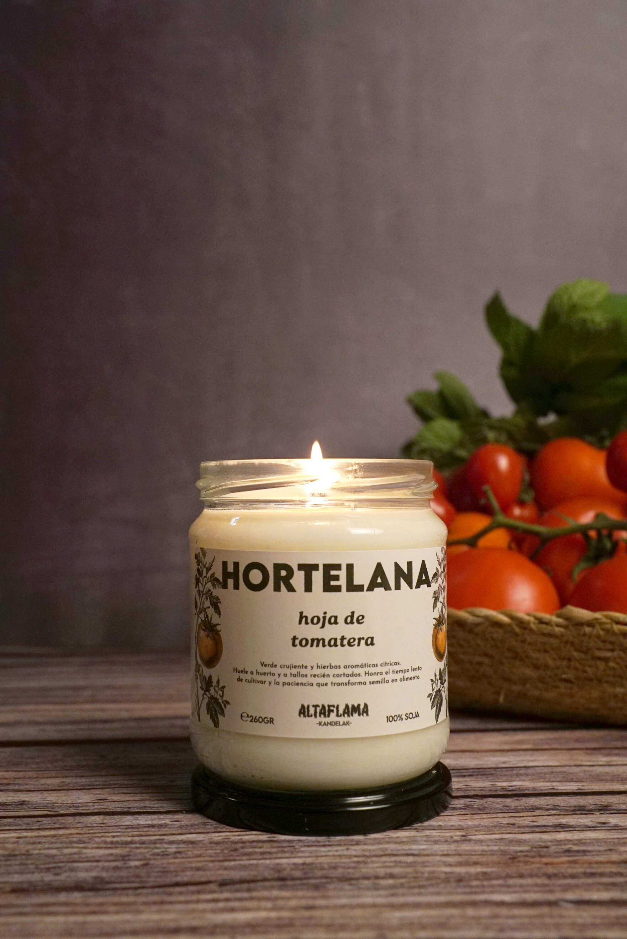 hortelana 1 Hortelana - Hoja de tomatera (260gr)