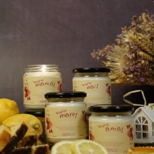 Especial Día de la Madre - Tarta de Limón y Flores de Amapola (260gr)